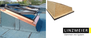 LITEC DAR Dachfenster-Aufkeilrahmen Flachdach
