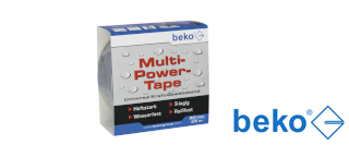 Multi-Power-Tape schwarz & silber