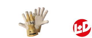 Narbenleder-Handschuh