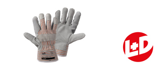 Spaltleder-Handschuh