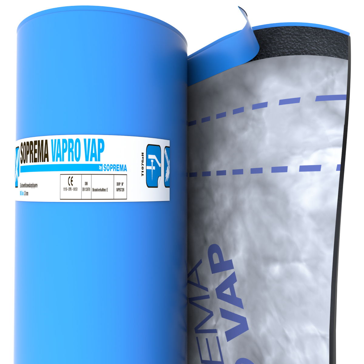 SOP Vapro vap 3mm, 8,5x1,08m, Vlies/KSP SOP Vapro vap 3mm, 8,5x1,08m, Vlies/KSP