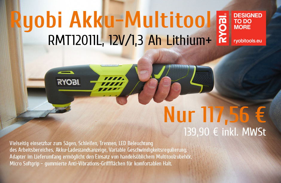 RYOBI Akku-Multitool